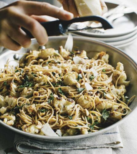 Roasted Cauliflower Capellini Recipe